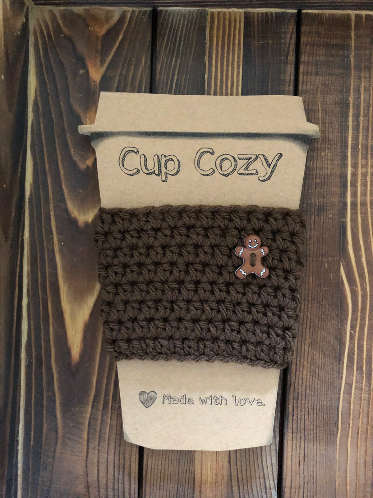 Gingerbread Coffee Cozies