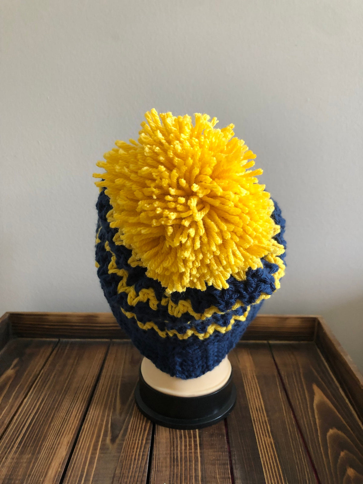 U of M Pom Beanie