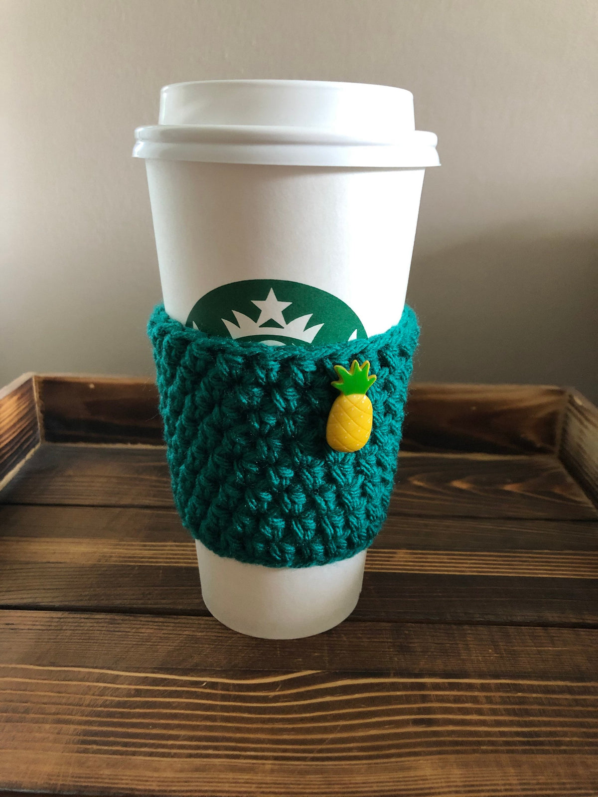 Pineapple Coffee Cozies