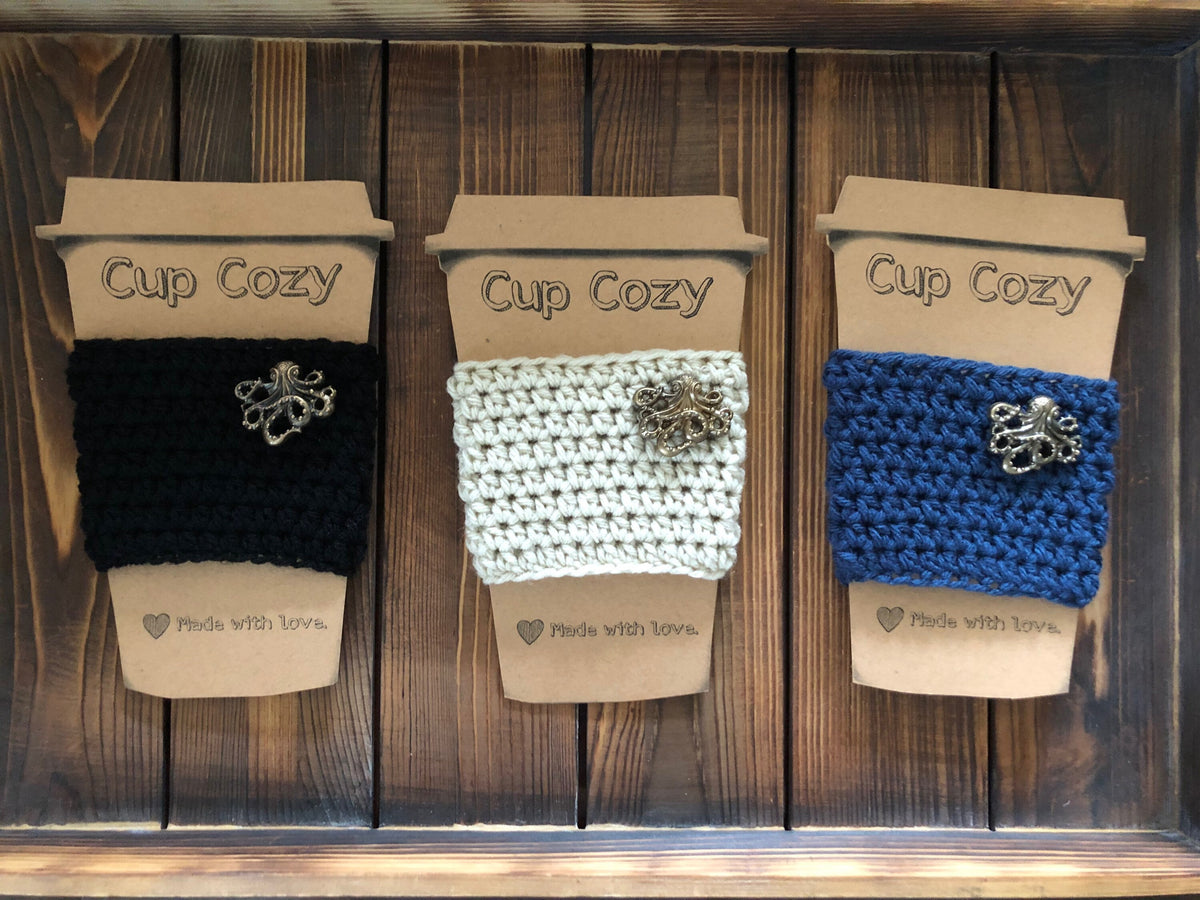 Kraken Coffee Cozies