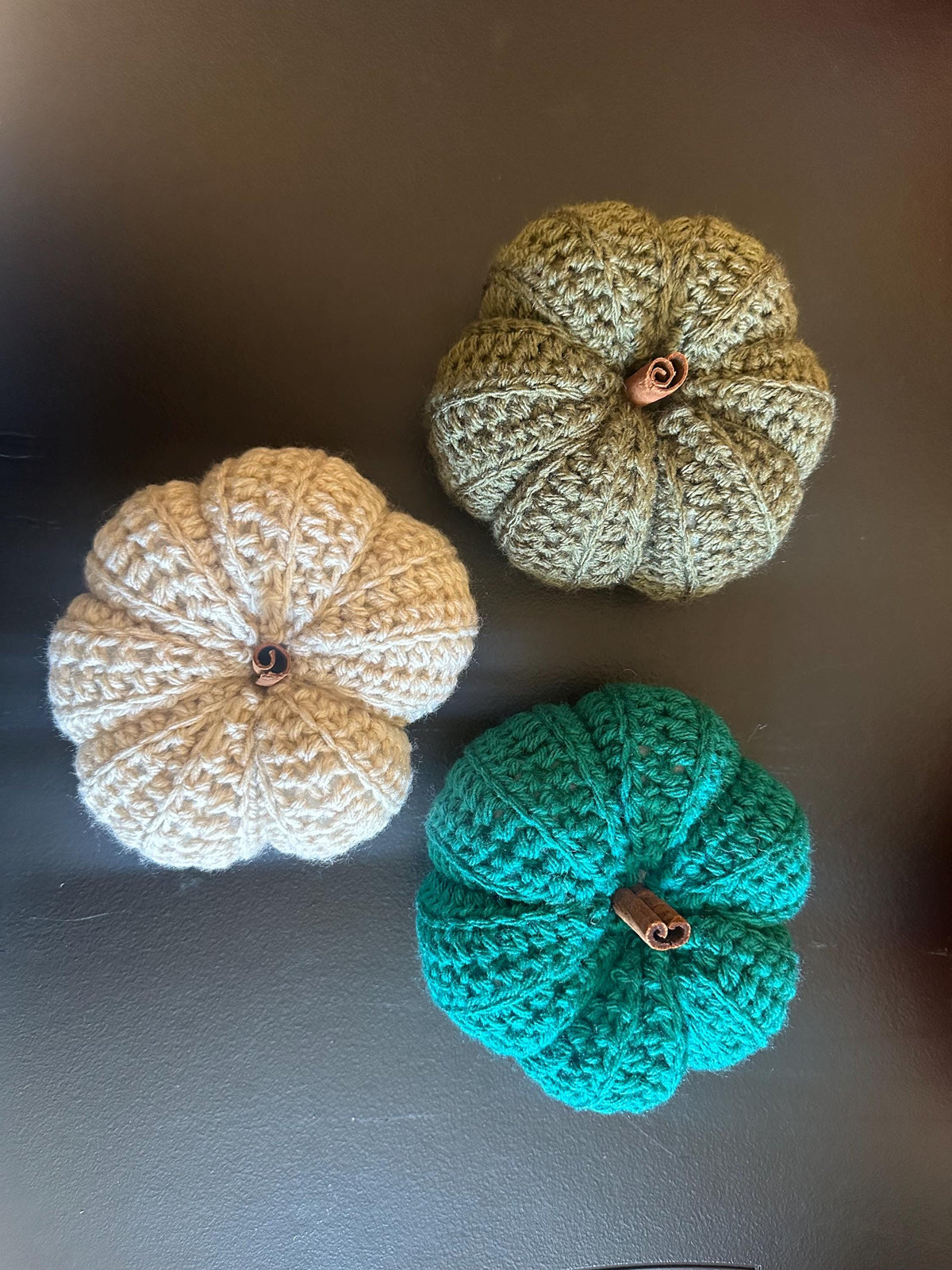 Crocheted Pumpkins
