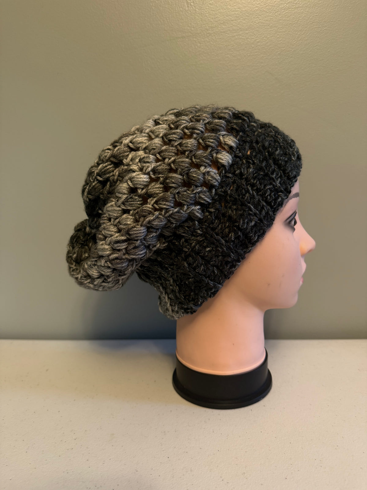 Grey tone Slouchy Beanie