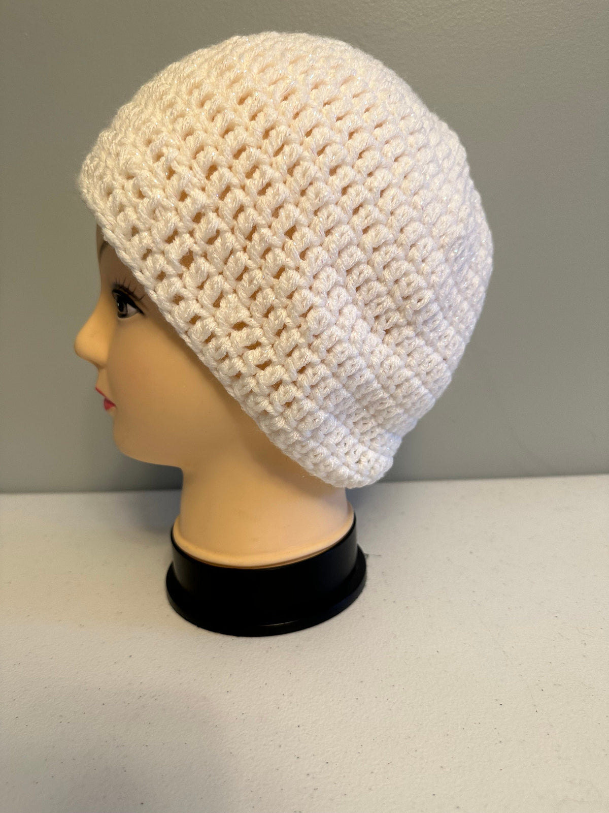 Sparkle Crochet Basic Beanie