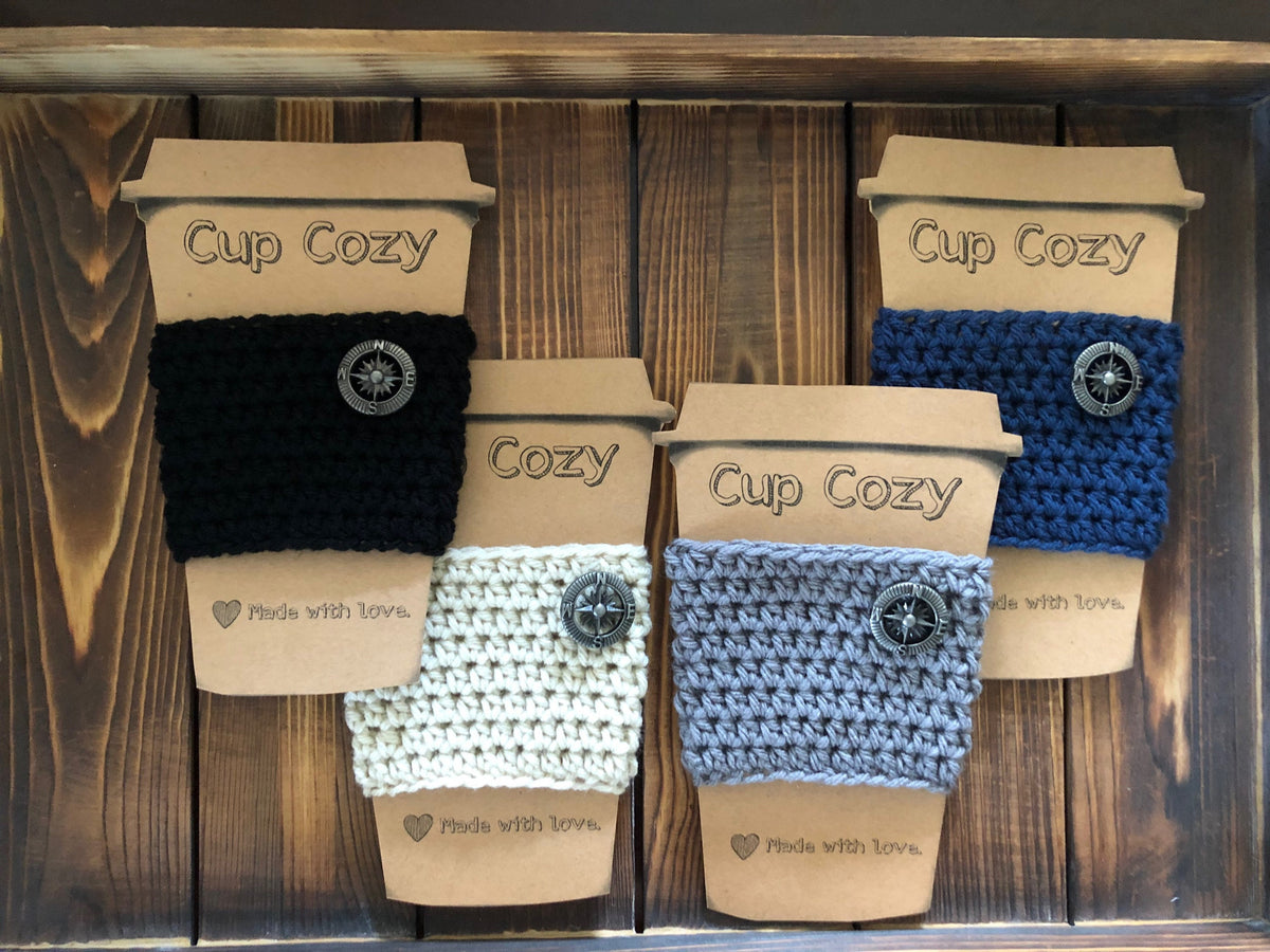 Compass Coffee Cozies