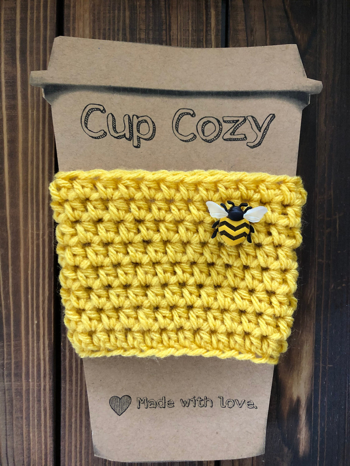 Bee Coffee Cozies