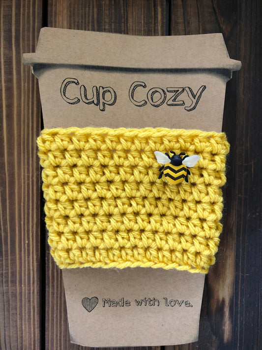 Bee Coffee Cozies
