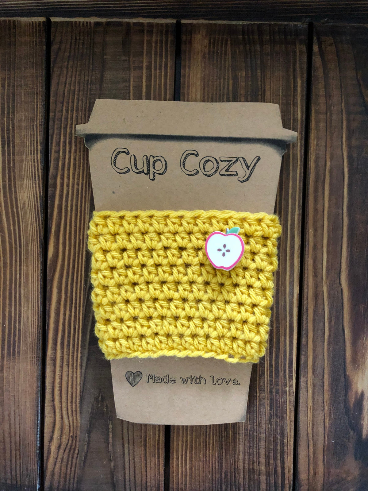 Apple Coffee Cozies