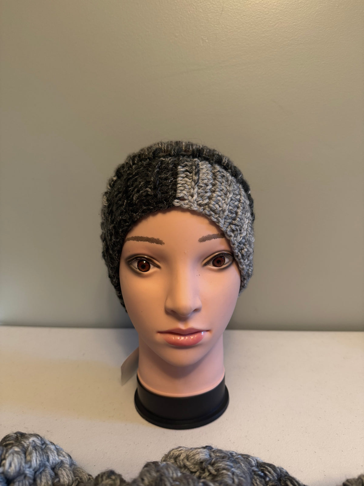 Grey tone Slouchy Beanie