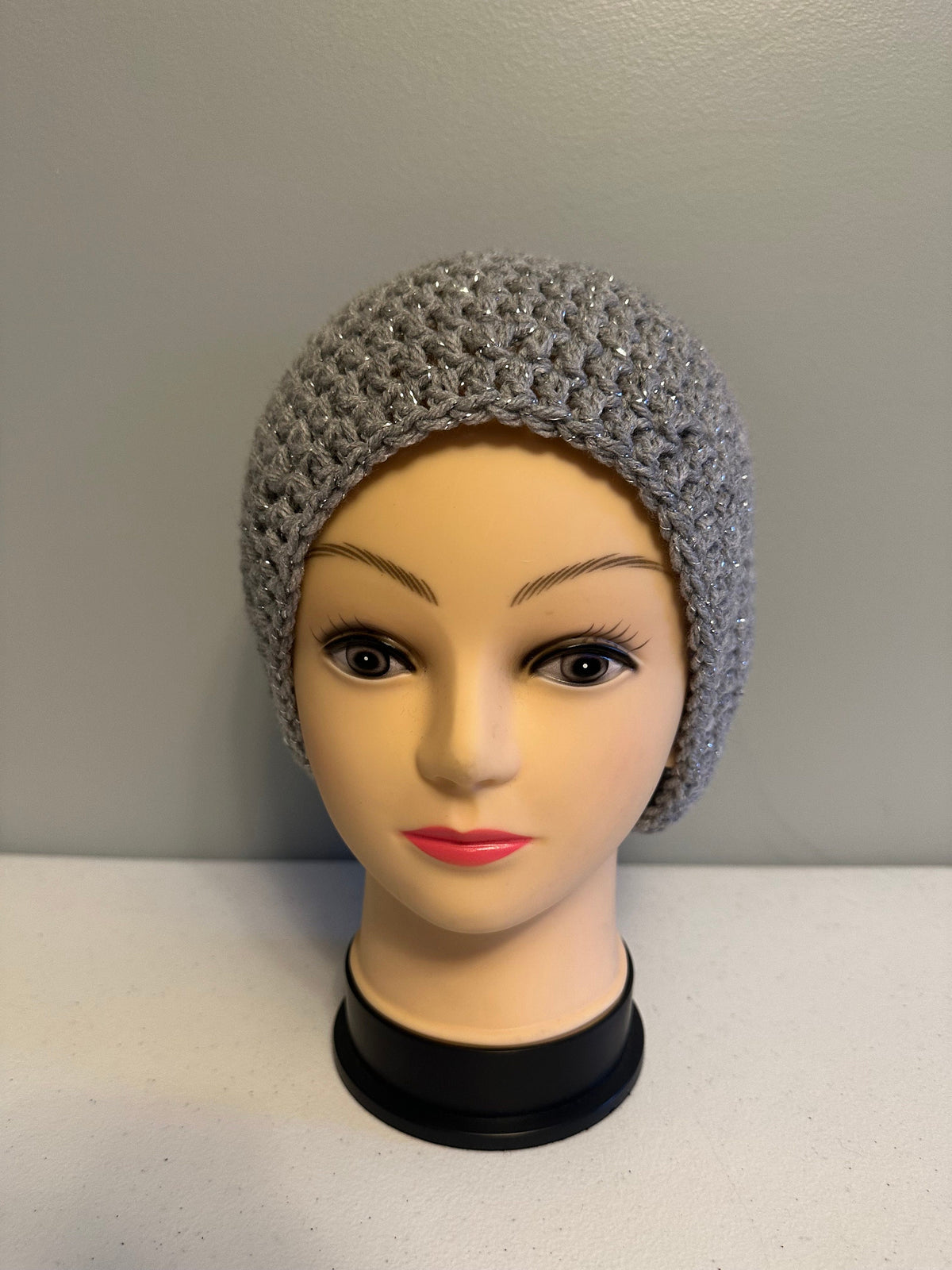Sparkle Crochet Basic Beanie