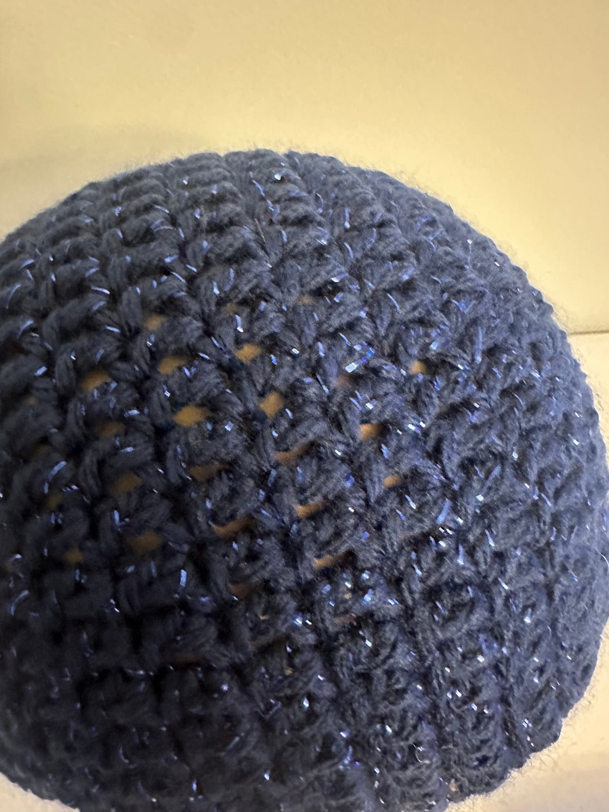 Sparkle Crochet Basic Beanie