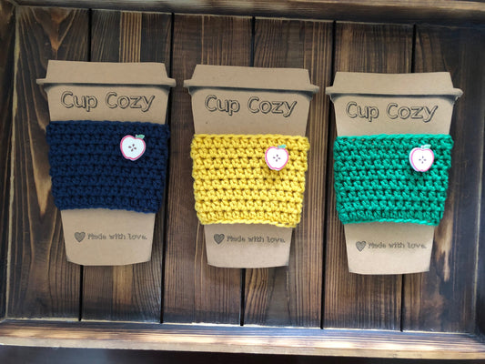 Apple Coffee Cozies