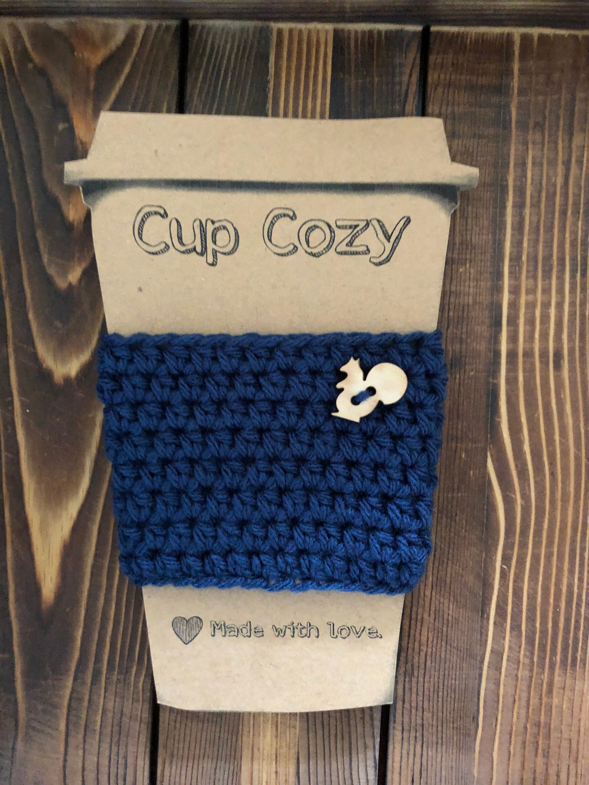 Squirrel Coffee Cozies