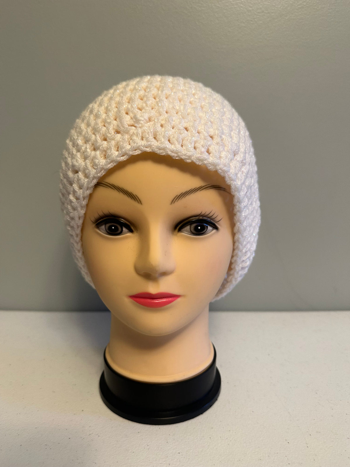 Sparkle Crochet Basic Beanie