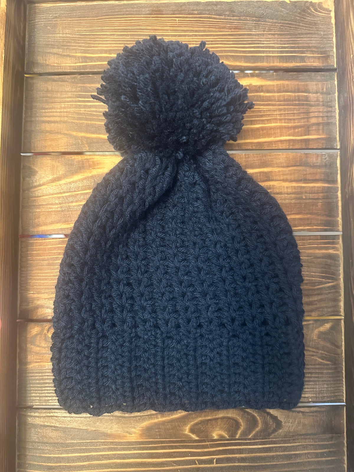 Monotone Pom Beanie