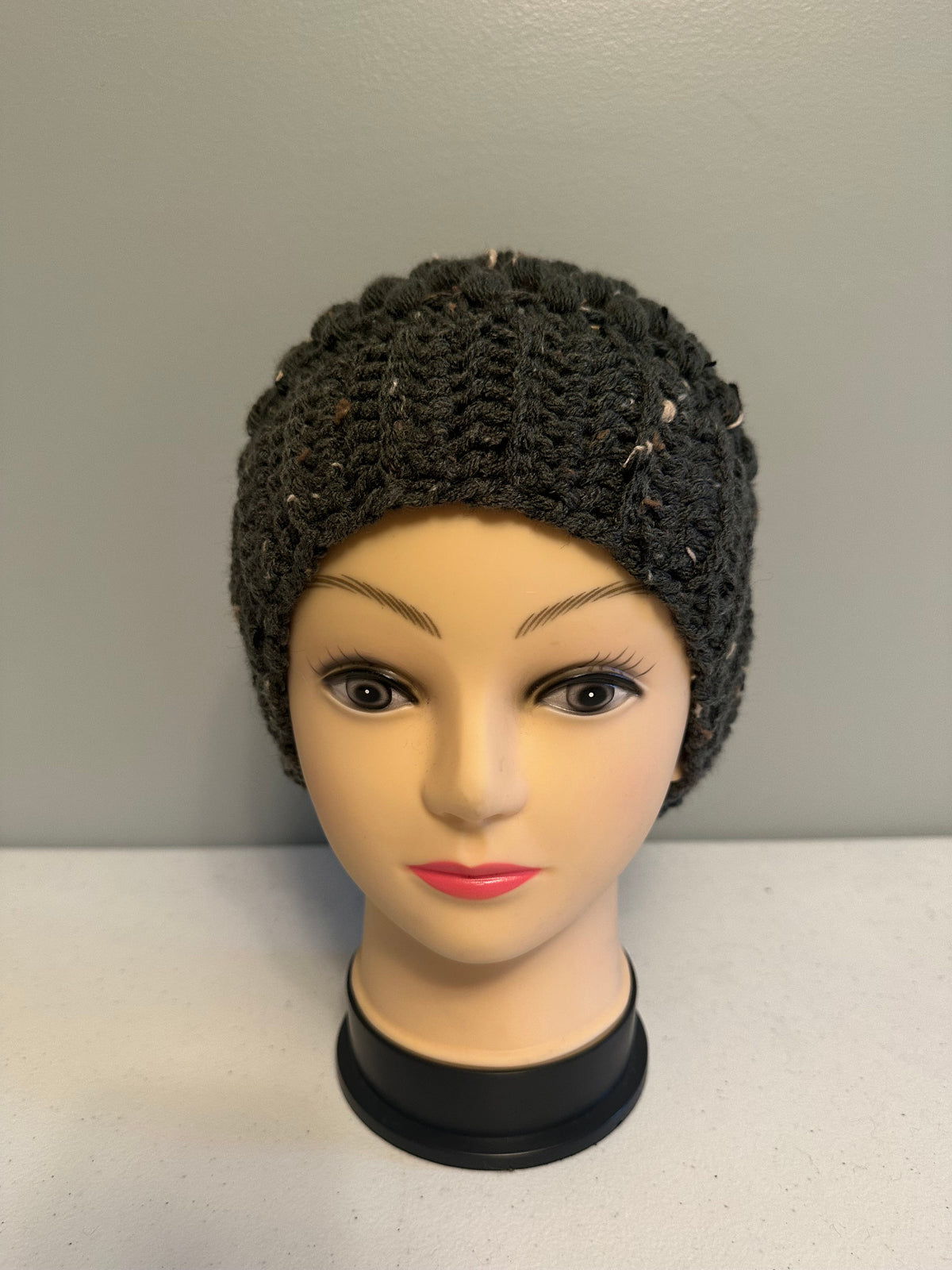 Green Fleck Slouchy Beanie