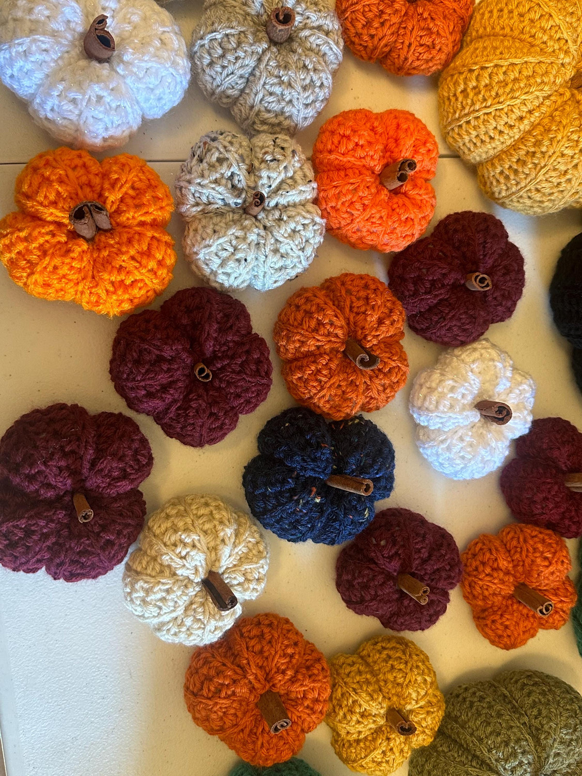 Crocheted Pumpkins