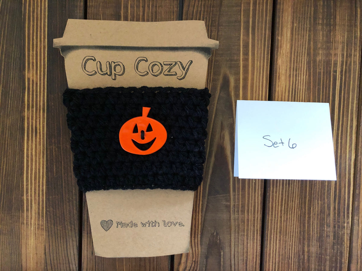 Holiday Coffee Cozies Set 6