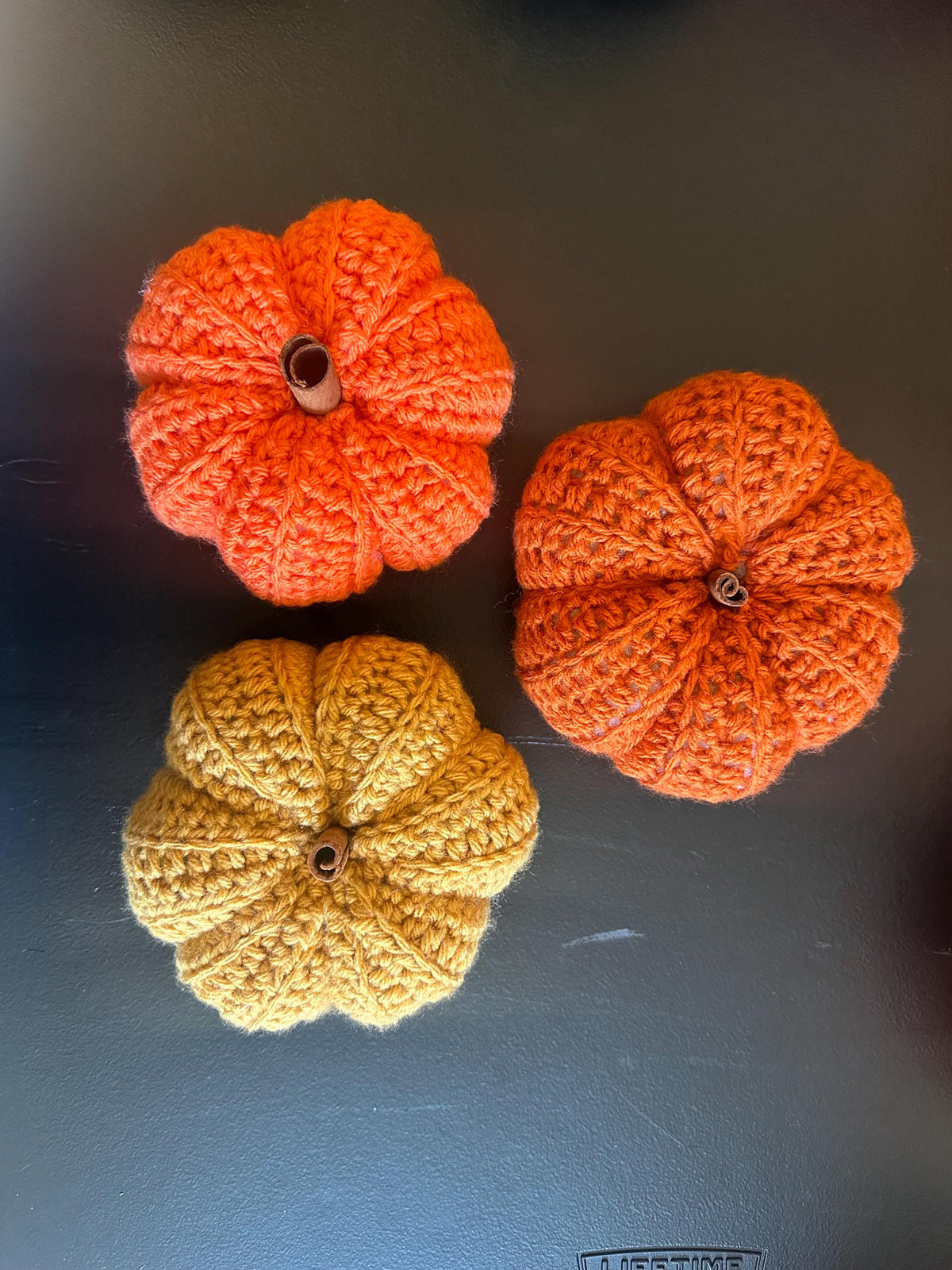 Crocheted Pumpkins