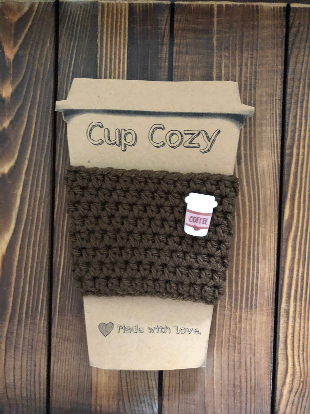 Coffee Button Coffee Cozies