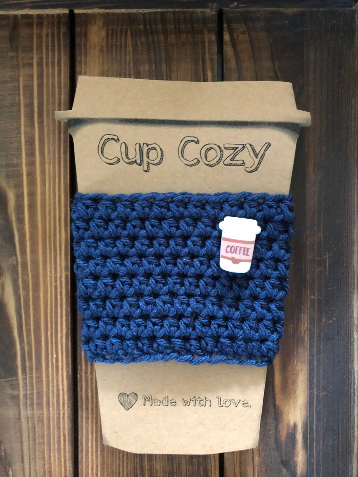 Coffee Button Coffee Cozies