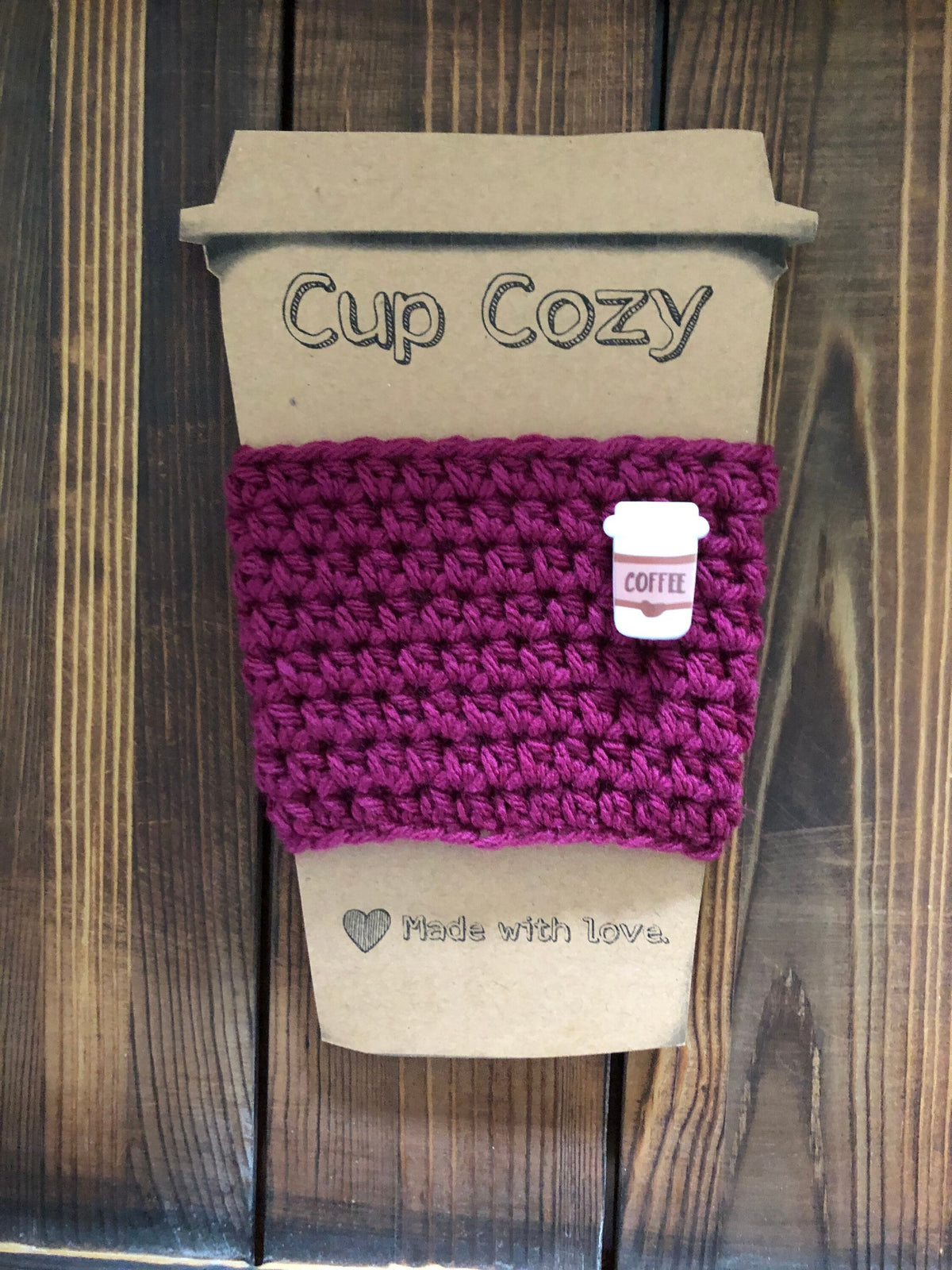 Coffee Button Coffee Cozies
