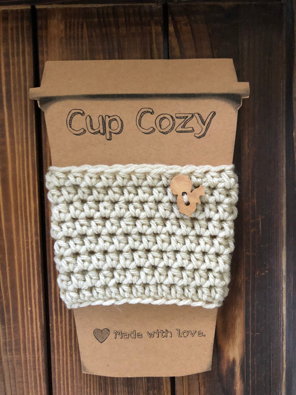 Squirrel Coffee Cozies