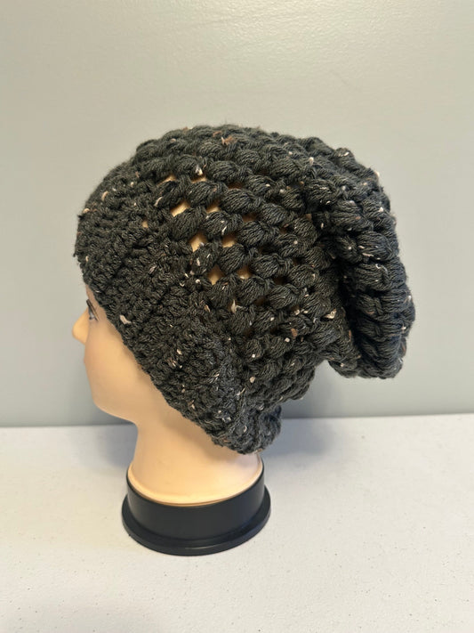 Green Fleck Slouchy Beanie