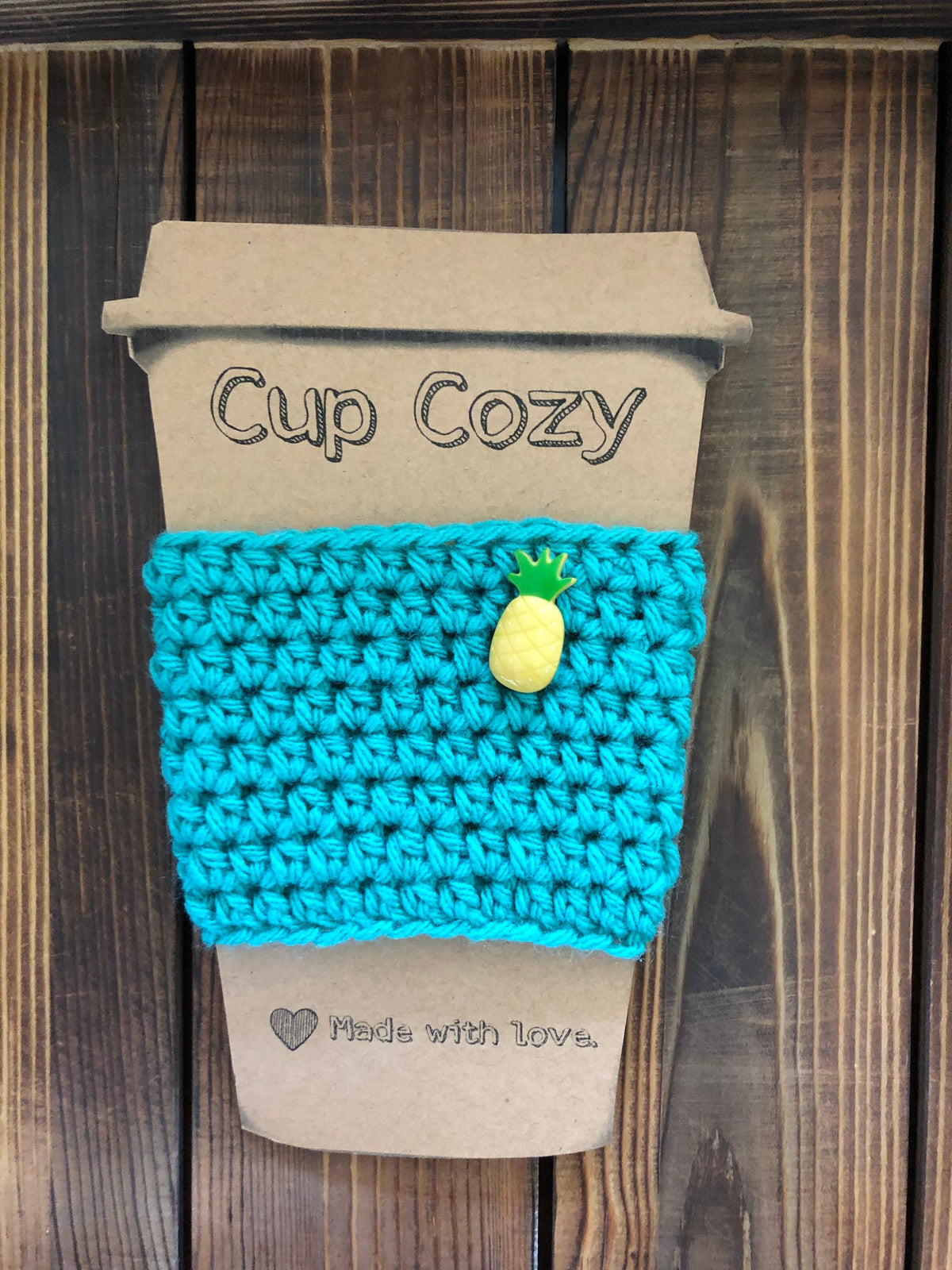 Pineapple Coffee Cozies