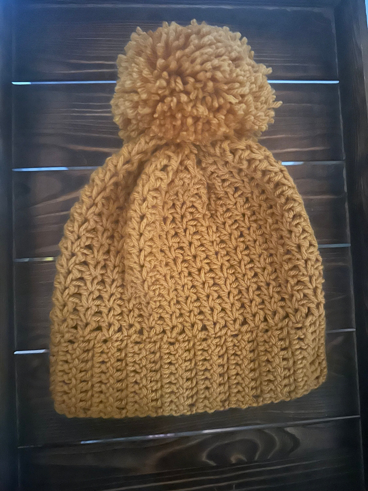 Monotone Pom Beanie