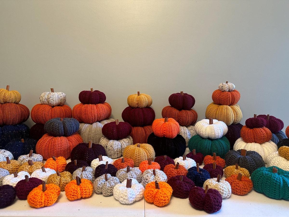 Crocheted Pumpkins