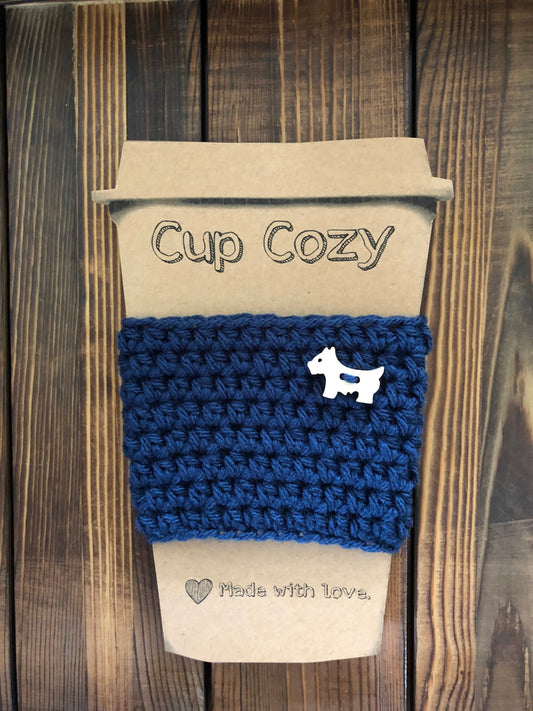 Wooden Dog Coffee Cozies