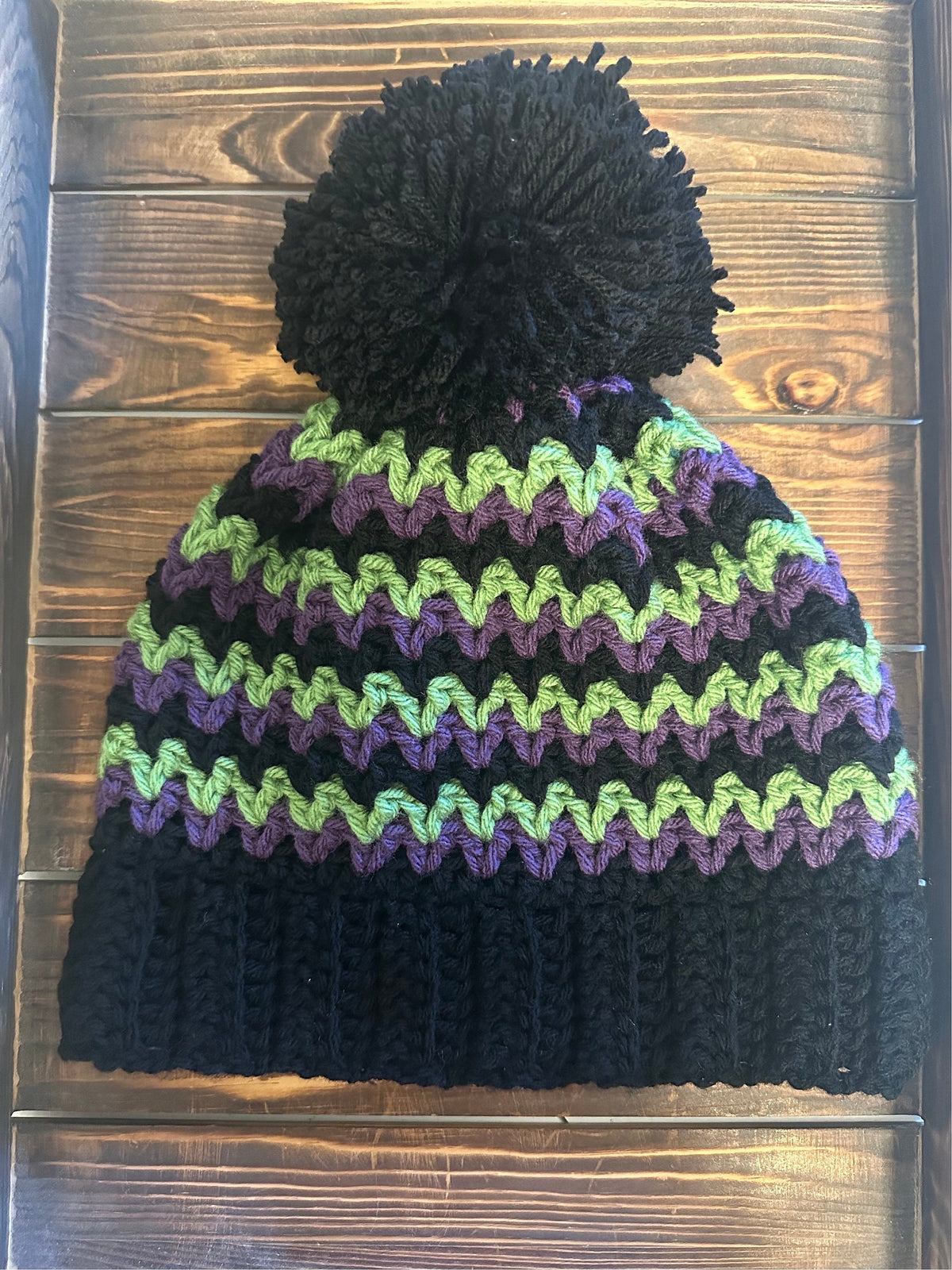 Halloween Pom Beanie