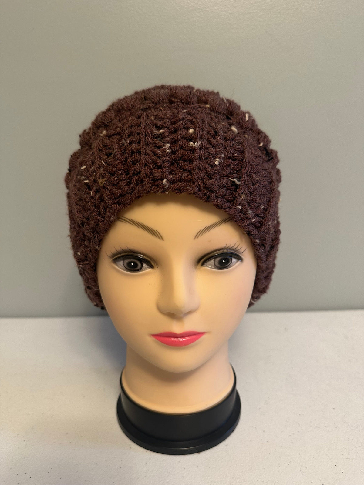 Purple Fleck Slouchy Beanie