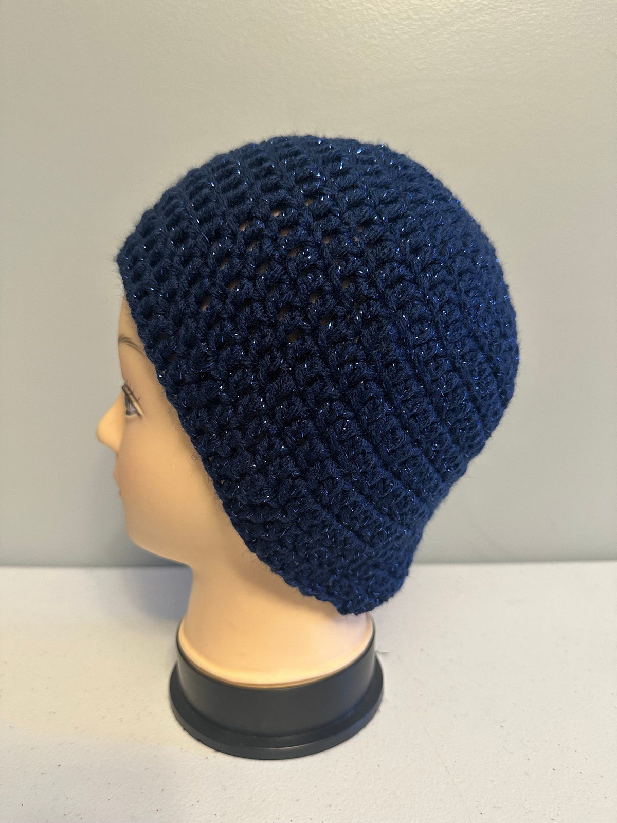 Sparkle Crochet Basic Beanie
