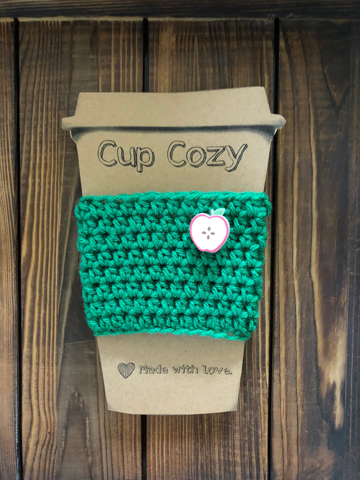 Apple Coffee Cozies