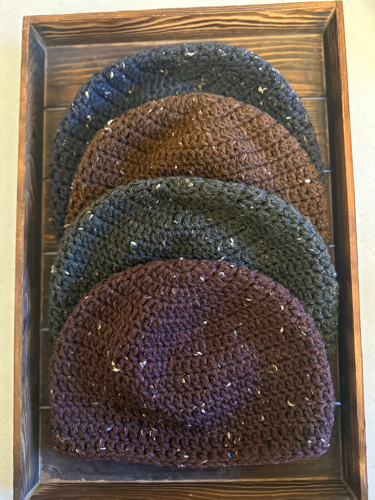 Fleck Crochet Basic Beanie