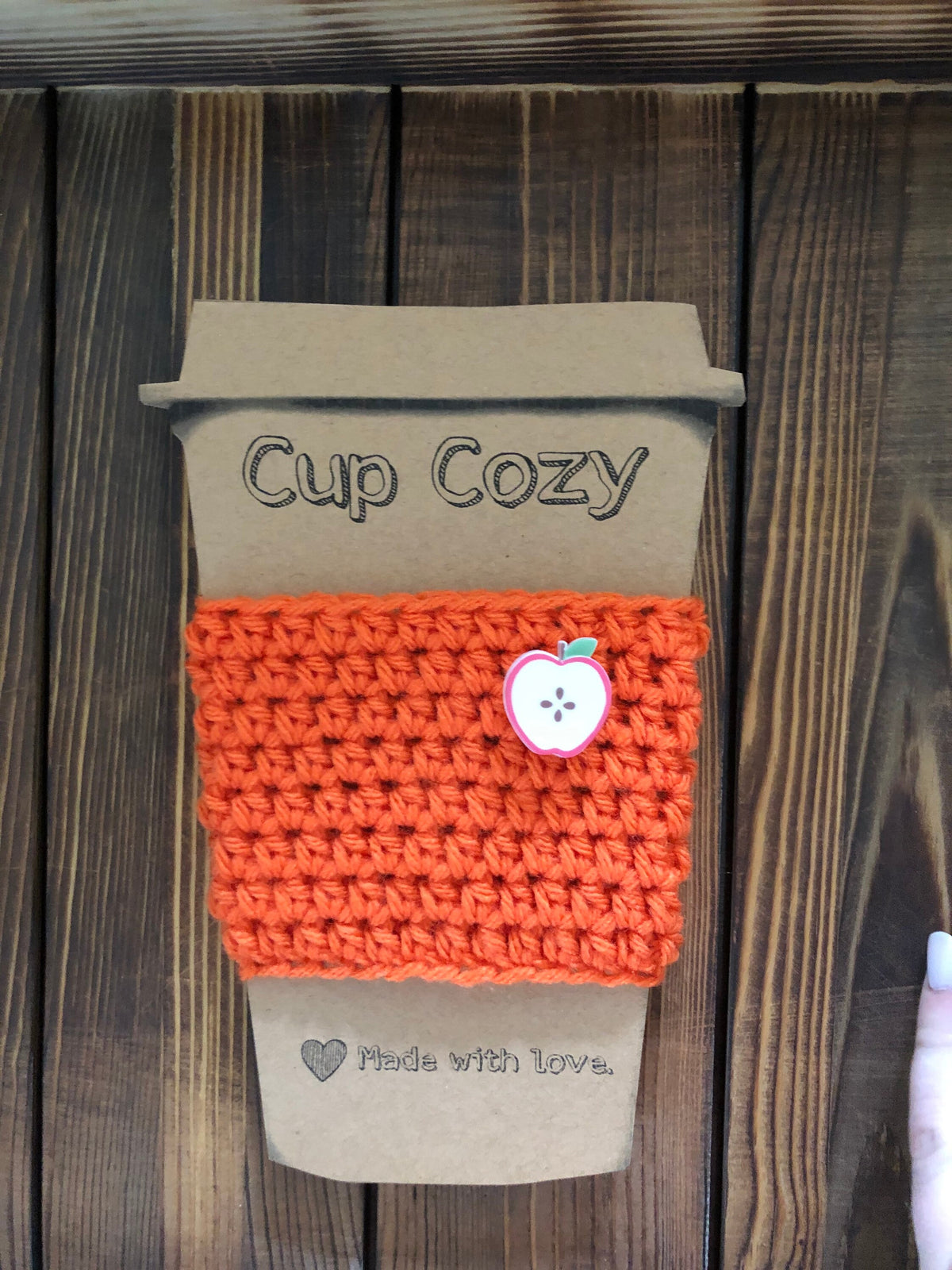 Apple Coffee Cozies