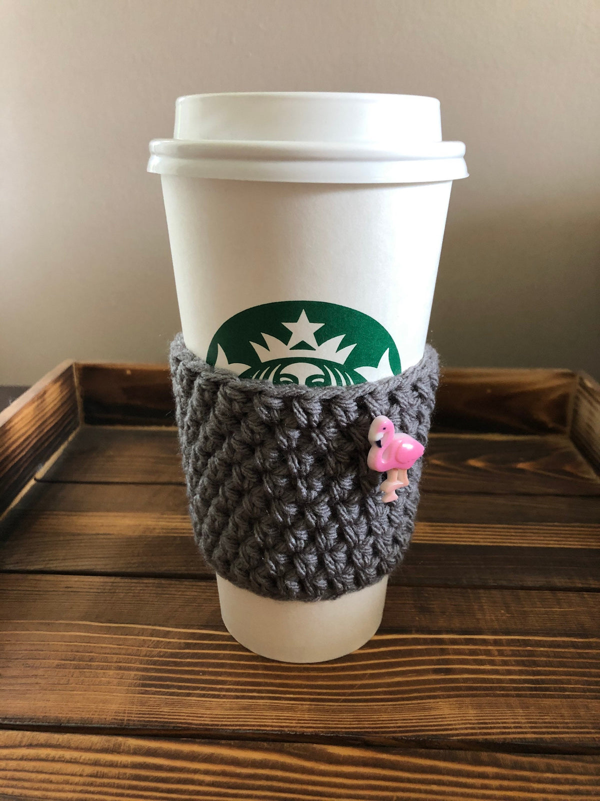 Flamingo Coffee Cozies
